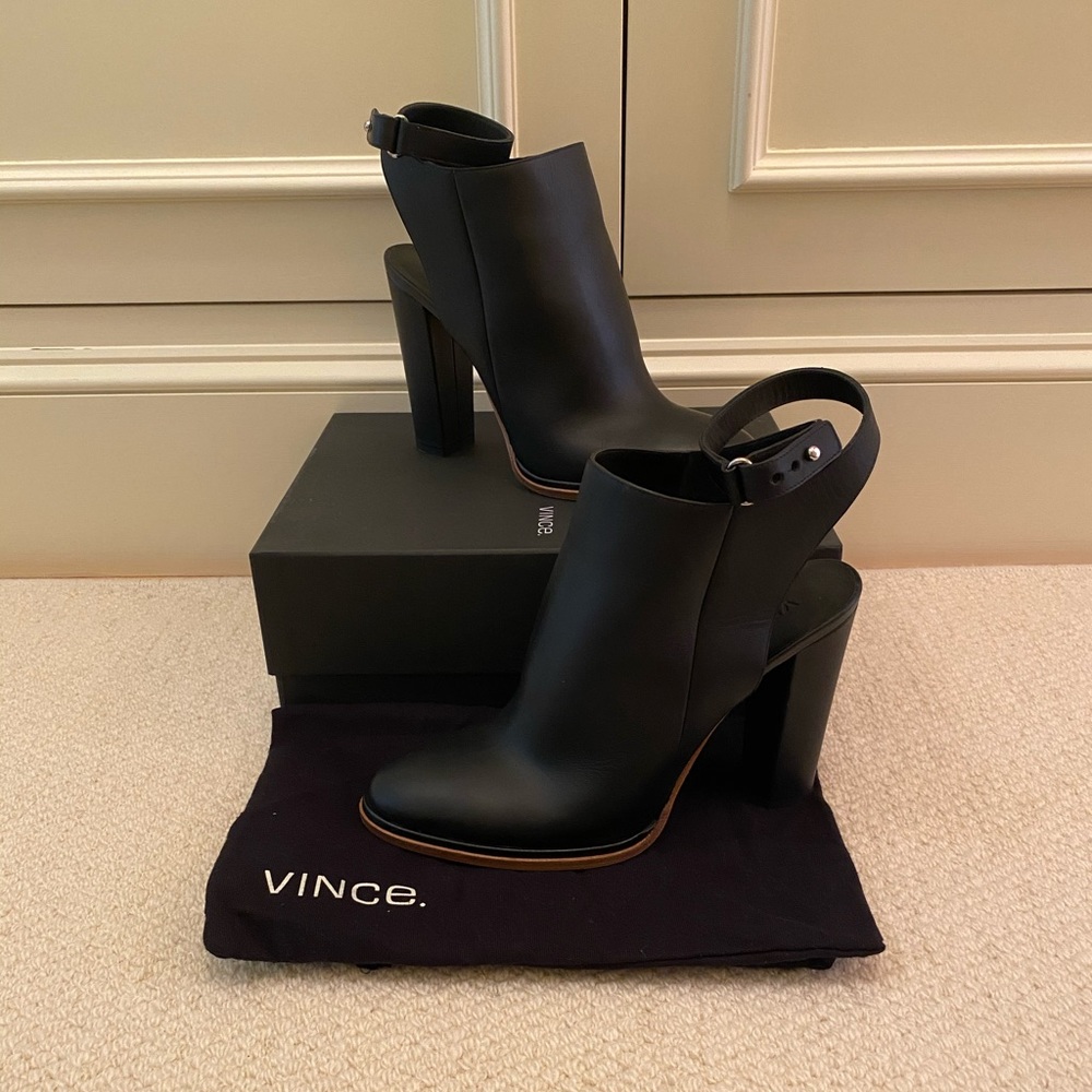 Vince Joanna Ankle Strap Bootie
